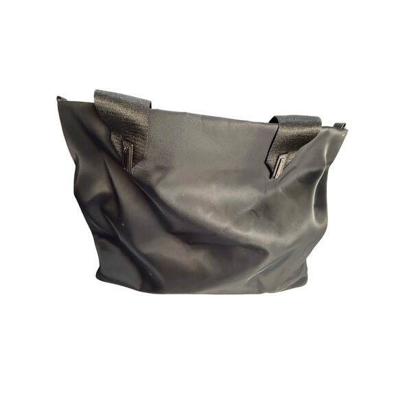 Ted‎ Baker Womens Black Oversized Nylon Tote Bag With Detachable Strap - Picture 8 of 12